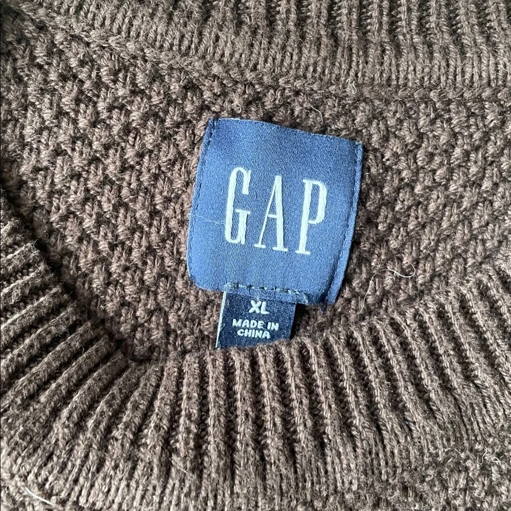 GAP Dark Brown Knit Pullover